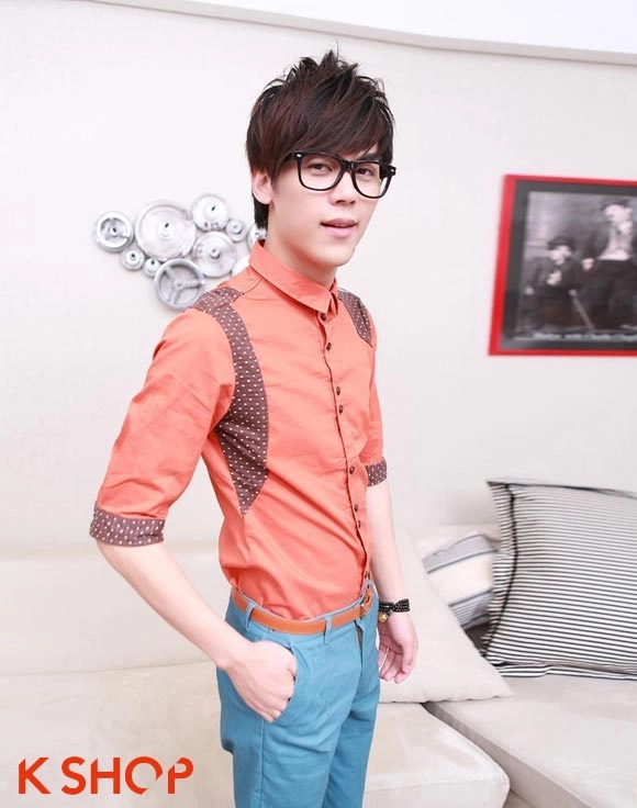 Bst áo sơ mi nam màu sắc đẹp cổ điển cho khoe dáng triệt để