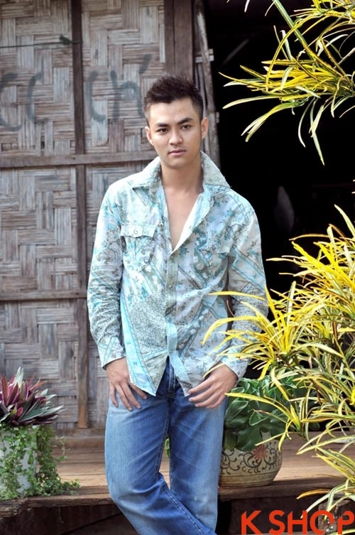 Áo sơ mi nam đẹp đơn giản cho chàng thích diện jean năng động