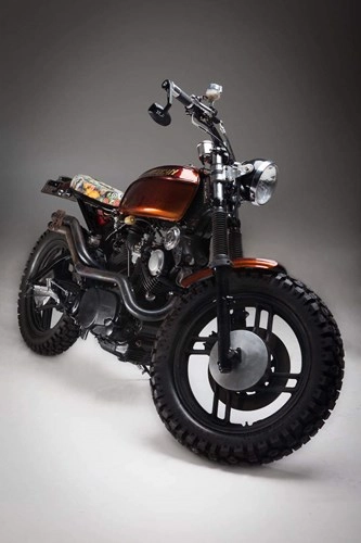 Hình ảnh yamaha virago 750 độ scrambler đậm chất nam mỹ