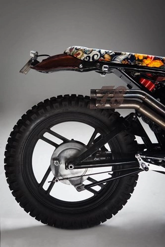 Hình ảnh yamaha virago 750 độ scrambler đậm chất nam mỹ
