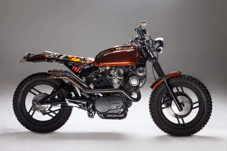 Hình ảnh yamaha virago 750 độ scrambler đậm chất nam mỹ