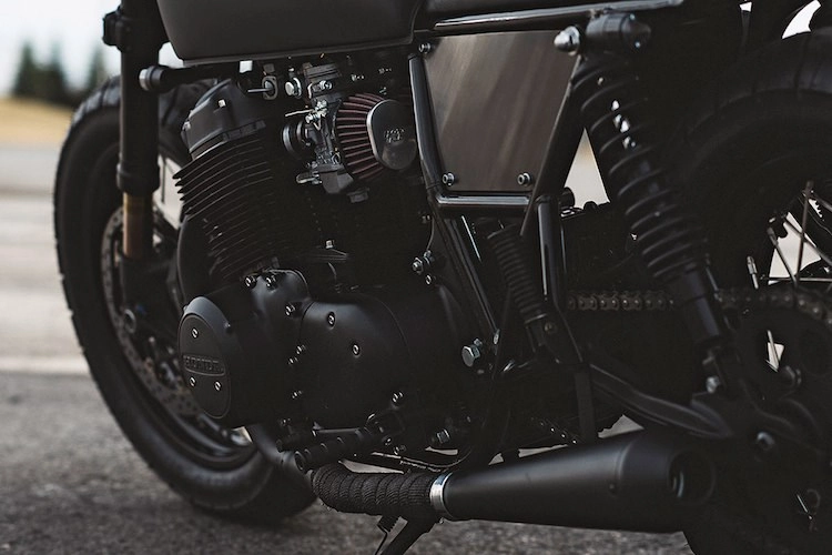 Honda cb750 độ cafe racer huyền bí mạnh mẽ