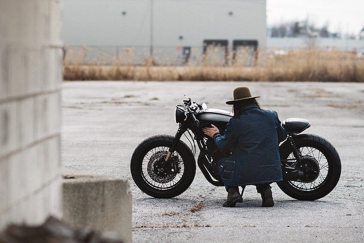 Honda cb750 độ cafe racer huyền bí mạnh mẽ