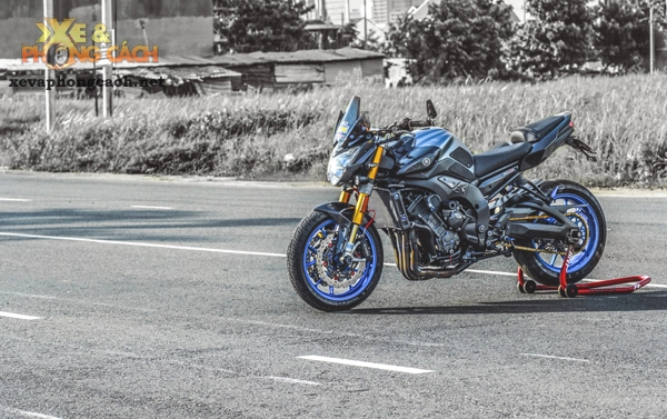 Cảm nhận về chiếc yamaha fz8 độ khủng với chi phí 250 triệu của biker sài gòn