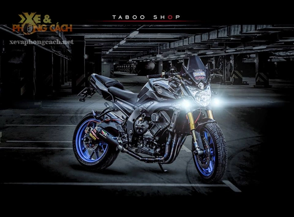 Cảm nhận về chiếc yamaha fz8 độ khủng với chi phí 250 triệu của biker sài gòn