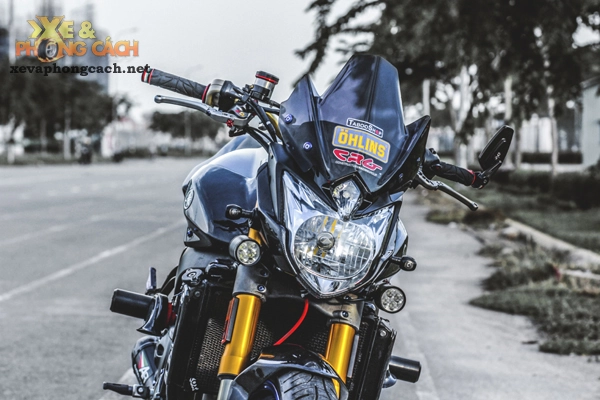 Cảm nhận về chiếc yamaha fz8 độ khủng với chi phí 250 triệu của biker sài gòn