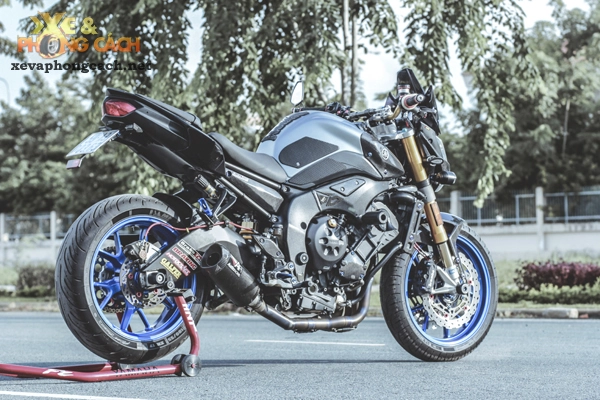 Cảm nhận về chiếc yamaha fz8 độ khủng với chi phí 250 triệu của biker sài gòn
