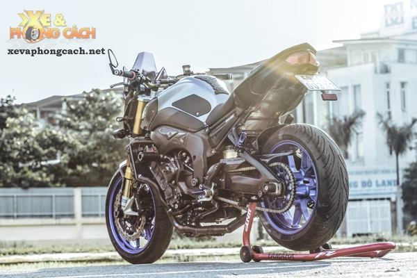 Cảm nhận về chiếc yamaha fz8 độ khủng với chi phí 250 triệu của biker sài gòn