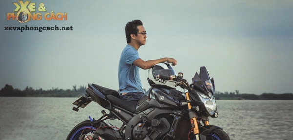 Cảm nhận về chiếc yamaha fz8 độ khủng với chi phí 250 triệu của biker sài gòn