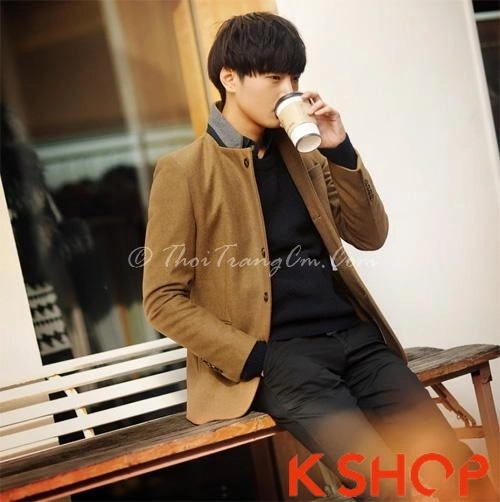 Tổng hợp áo khoác nam măng tô dạ chàng lịch lãm nơi công sở