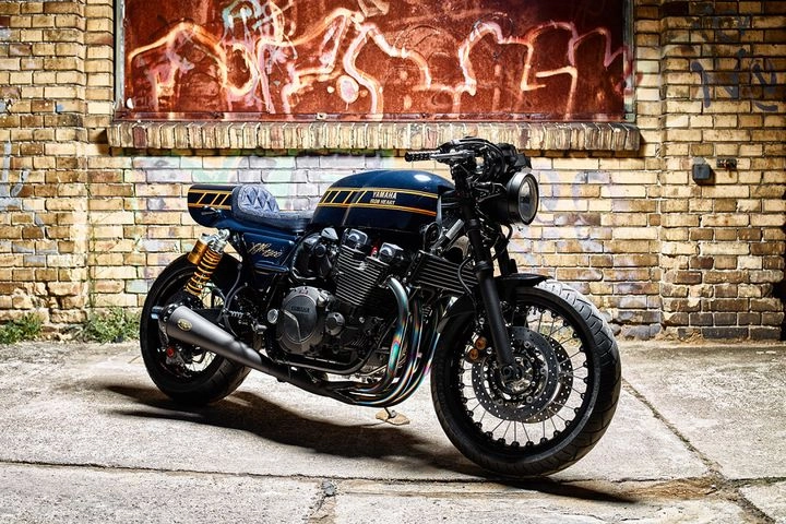 Yamaha xjr1300 siêu ngầu với phiên bản cafe racer iron heart