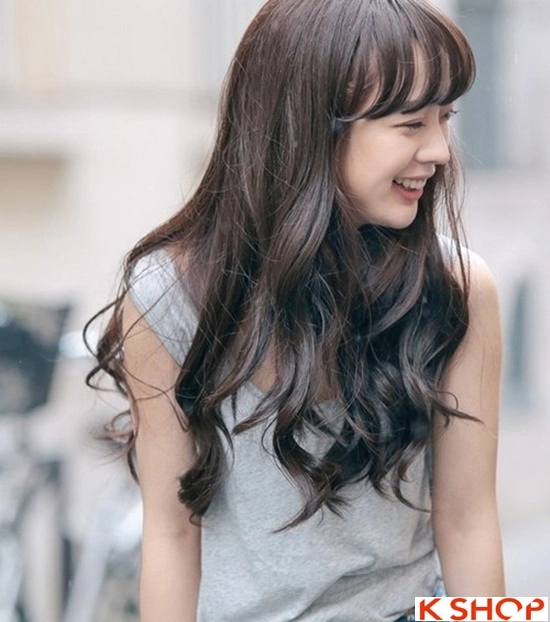 5 kiểu tóc xoăn dài trẻ trung cho bạn nữ