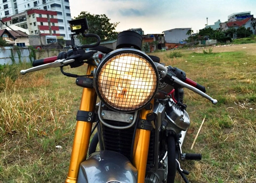 Caferacermodded Honda GL400 in Da Nang  Autonet  Auto  Motorcycle  Online Magazine