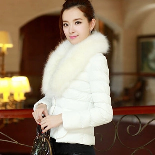 Áo khoác phao nữ cổ lông đẹp cho bạn gái