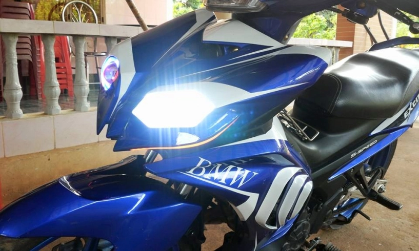 Exciter chế mũ hầm hố từ ý tưởng bmw s1000rr