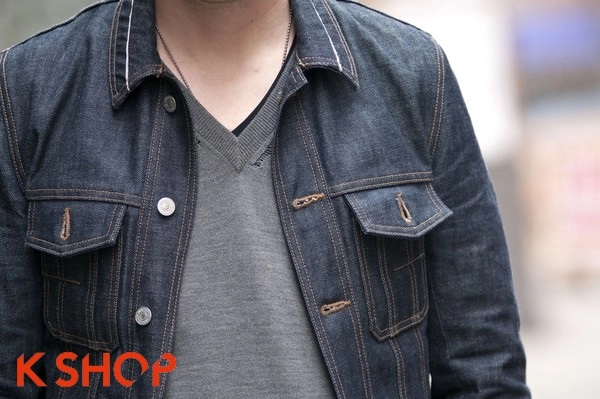 Áo khoác nam denim đẹp thể hiện phong cách phái mạnh