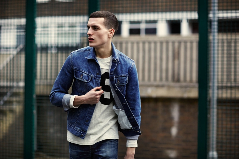 20 áo khoác nam đẹp phong cách denim on denim cho chàng đầy cá tính