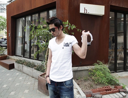 Áo thun pull nam đẹp phong cách hàn quốc cho chàng lãng tử