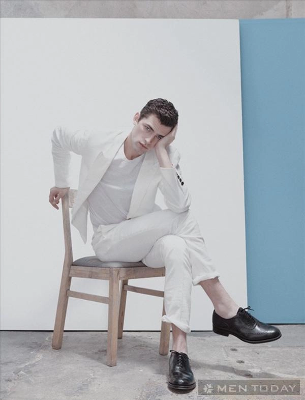 Nam mẫu sean opry đơn giản trên elle man mexico