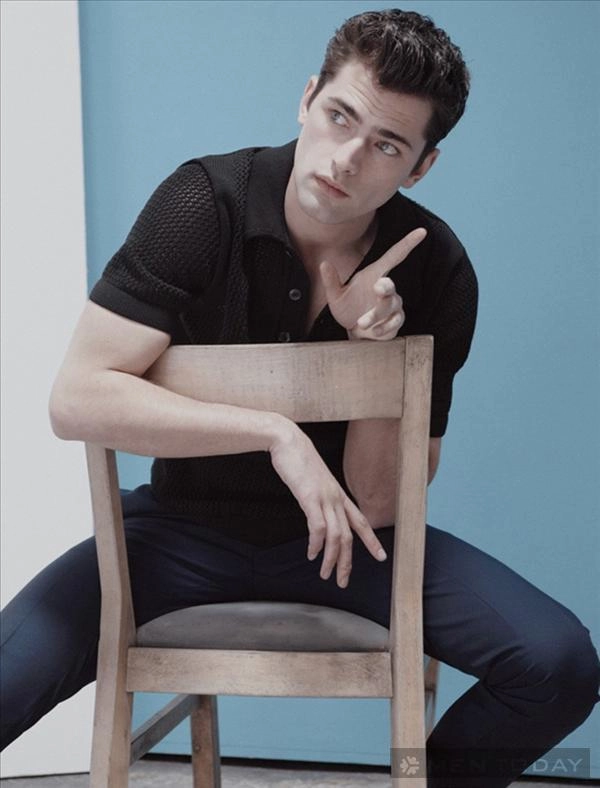 Nam mẫu sean opry đơn giản trên elle man mexico
