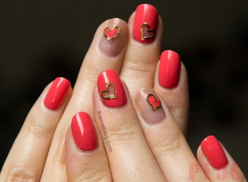 Những mẫu nail móng tay màu đỏ hồng tuyệt đẹp bắt mắt