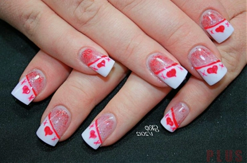 Những mẫu nail móng tay màu đỏ hồng tuyệt đẹp bắt mắt