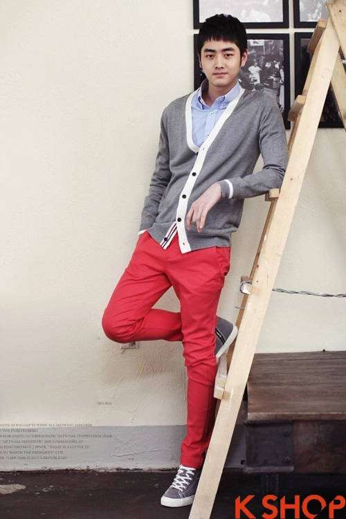 Áo khoác nam cardigan hàn quốc đẹp thu đông ấm áp 2018