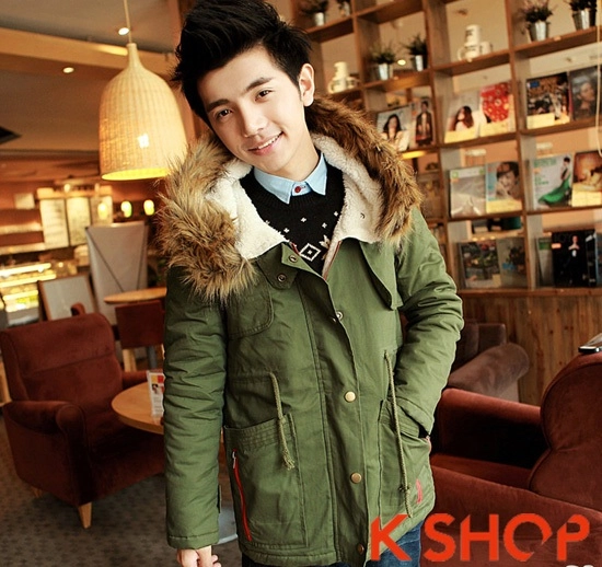 Bst áo khoác phao nam đẹp kiểu hàn quốc ấm áp trong giá lạnh