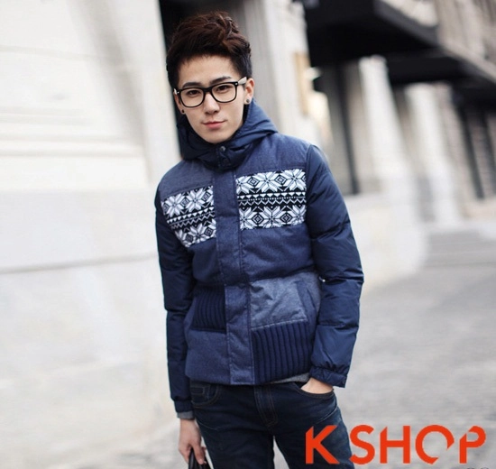 Bst áo khoác phao nam đẹp kiểu hàn quốc ấm áp trong giá lạnh