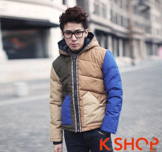 Bst áo khoác phao nam đẹp kiểu hàn quốc ấm áp trong giá lạnh