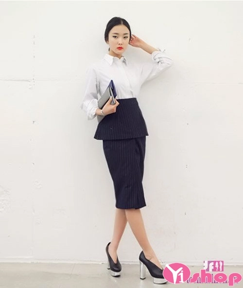 Bst chân váy đầm midi dài đẹp hàn quốc cho nàng duyên dáng
