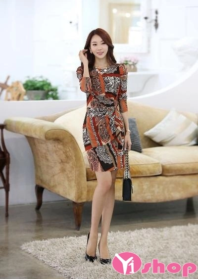 Bst váy đầm liền thân đẹp hàn quốc cá tính độc đáo