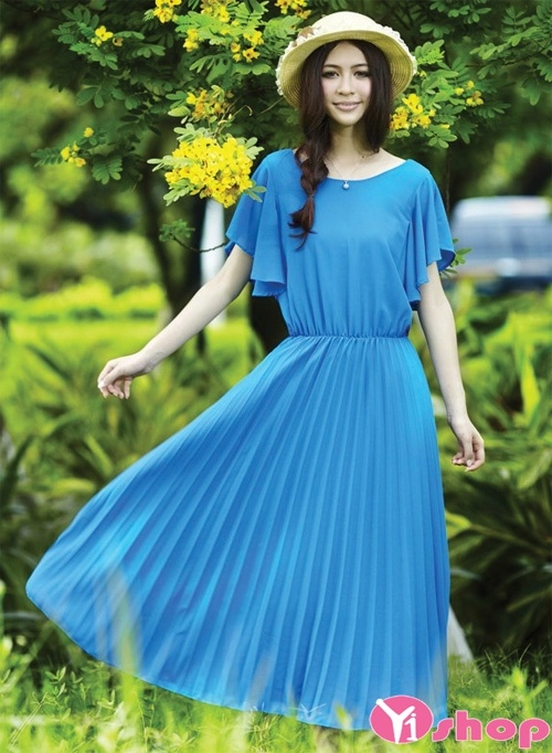 Bst váy đầm maxi dáng dài đẹp lãng mạn ngọt ngào