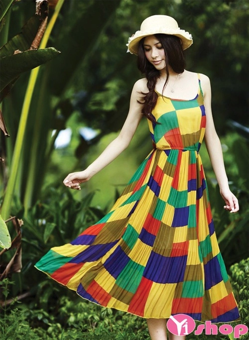 Bst váy đầm maxi dáng dài đẹp lãng mạn ngọt ngào