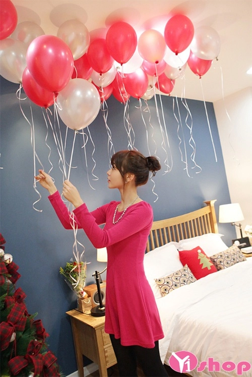 Váy đầm dáng xòe đẹp hàn quốc đáng yêu như sao hàn cho các nàng