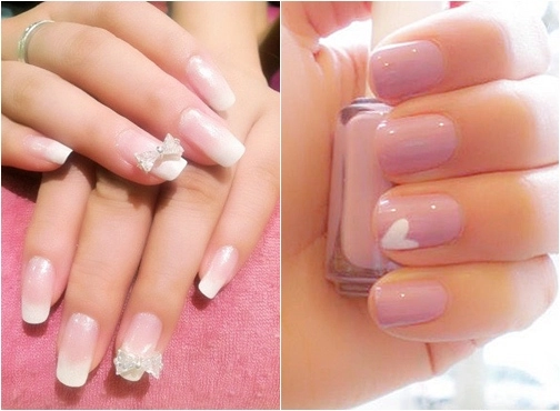 14 kiểu nail móng tay màu pastel nhẹ nhàng