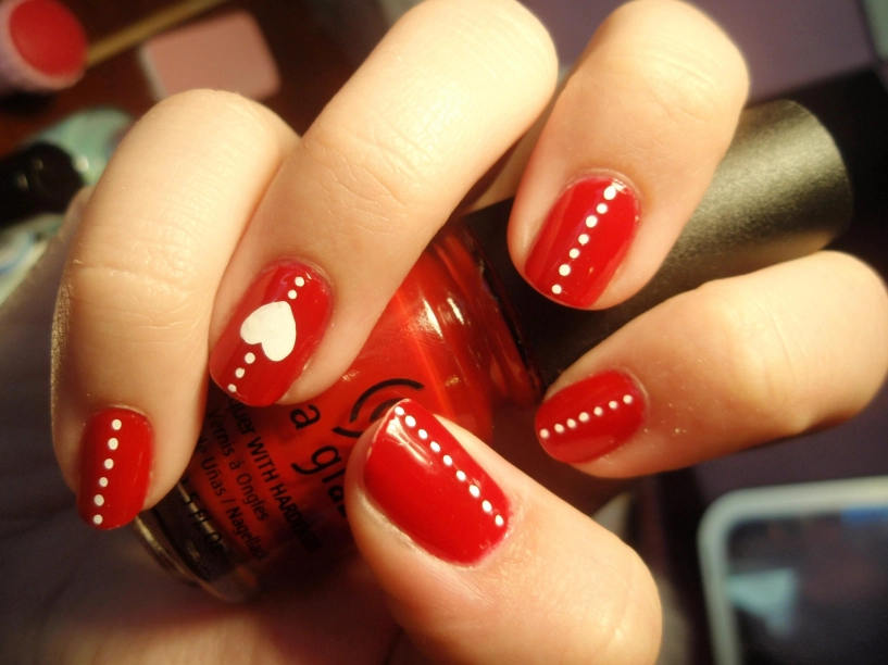15 mẫu móng tay nail đỏ đẹp ngọt ngào quyến rũ cá tính