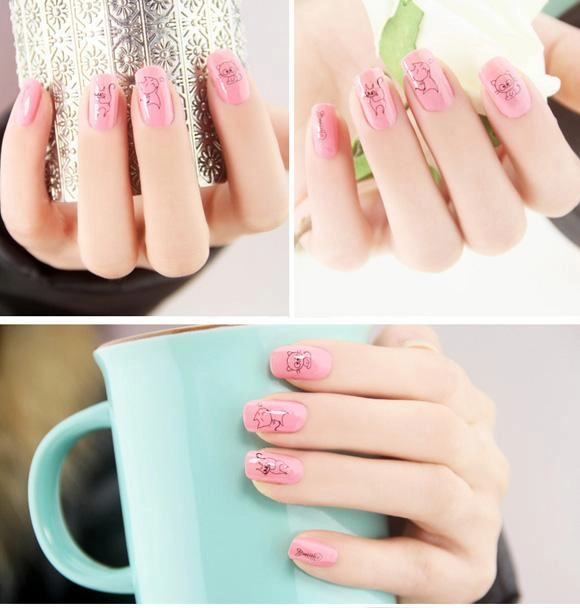 15 mẫu móng tay nail hoạt hình đẹp dễ thương cho bạn gái cá tính