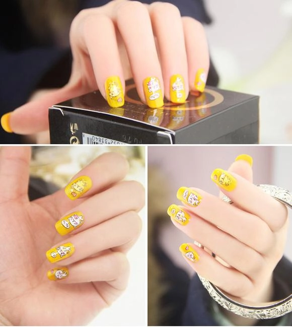 15 mẫu móng tay nail hoạt hình đẹp dễ thương cho bạn gái cá tính