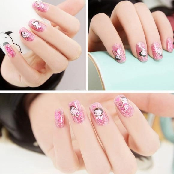 15 mẫu móng tay nail hoạt hình đẹp dễ thương cho bạn gái cá tính
