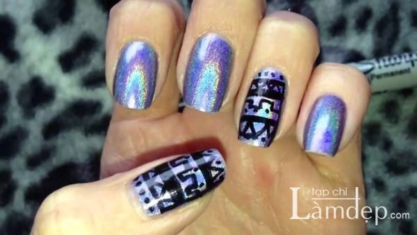 19 mẫu móng tay nail đẹp họa tiết ngẫu hứng ấn tượng cho nàng dạo phố tự tin