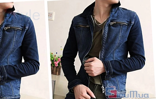 Áo khoác jean nam đẹp cho chàng cá tính thời trang