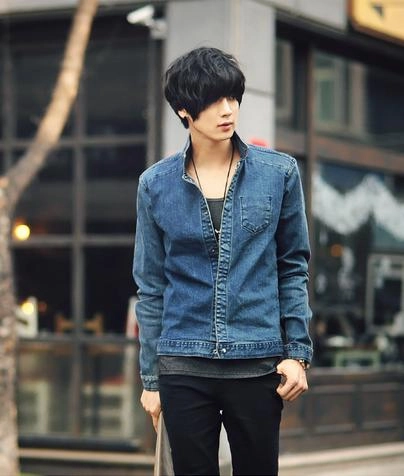 Áo khoác jean nam đẹp cho chàng cá tính thời trang