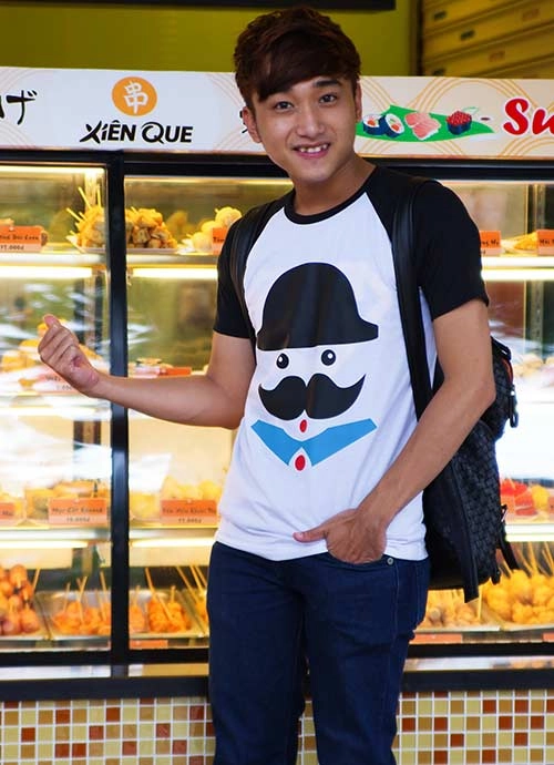 Áo thun nam teen gangnam style cá tính cho các bạn trẻ