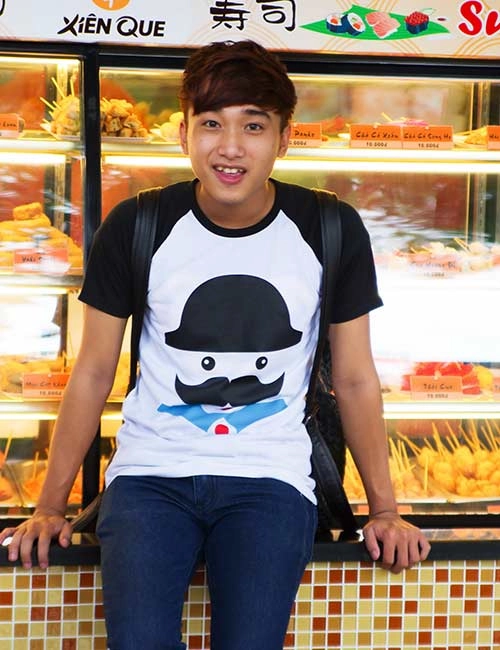 Áo thun nam teen gangnam style cá tính cho các bạn trẻ