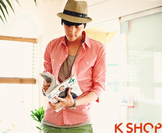 Bst áo sơ mi nam hàn quốc đẹp cho chàng cá tính thời trang