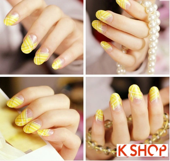Các mẫu nail móng tay kim tuyến cho cô nàng sang trọng ấn tượng độc đáo