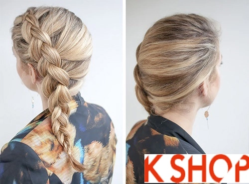 Cách tết tóc lệch dễ thương cho cô nàng xinh xắn cá tính