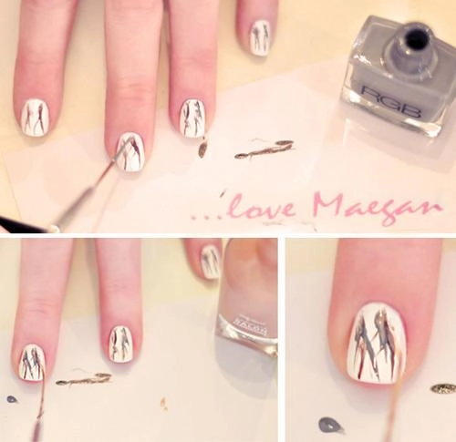 Cách vẽ móng tay nail hoa cho nàng nổi bật điệu đà xuống phố tự tin