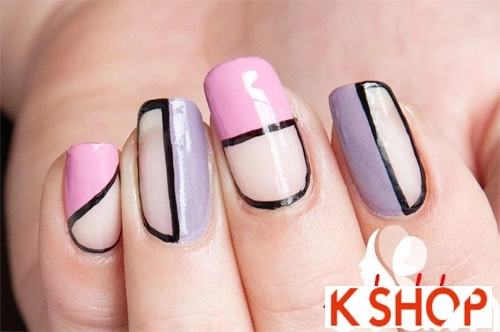 Cách vẽ móng tay nail kẻ đẹp dễ thực hiện tại nhà cho bạn gái